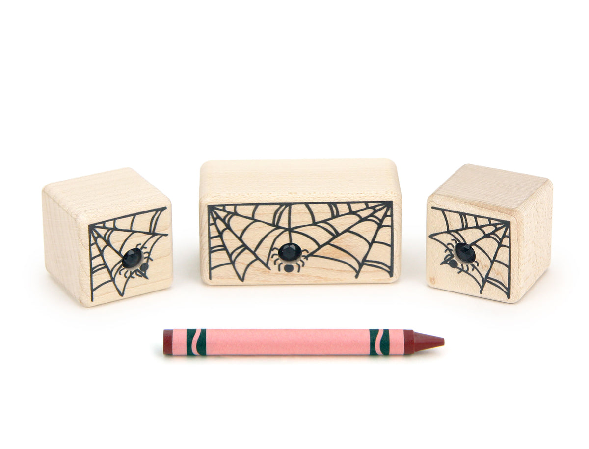 LIMITED! Spider Webs 3 pc. Gem Block Set