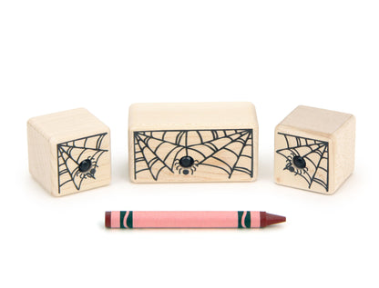 LIMITED! Spider Webs 3 pc. Gem Block Set