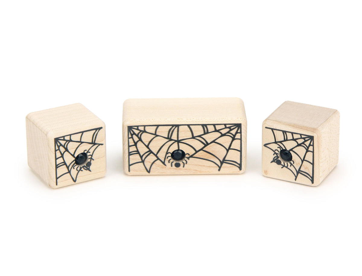 LIMITED! Spider Webs 3 pc. Gem Block Set
