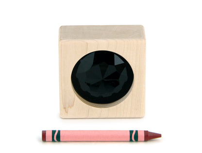 LIMITED! Spooky Black 2x2 Large Gem Block