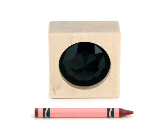 LIMITED! Spooky Black 2x2 Large Gem Block