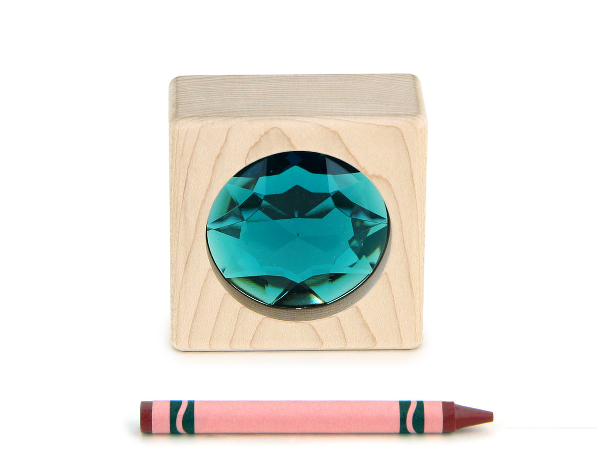 LIMITED! Spooky Teal 2x2 Large Gem Block