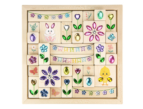 Spring Gem Blocks