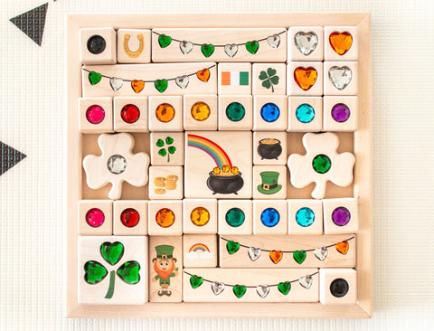 Saint Patricks Day Building Blocks