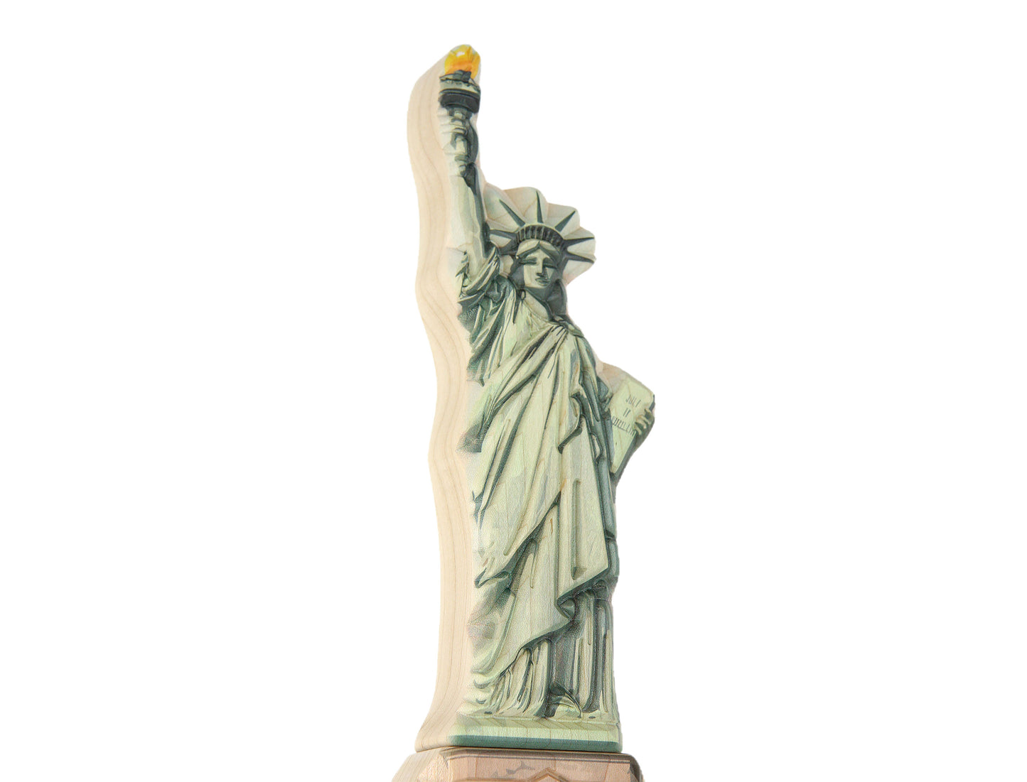 LIMITED! Statue of Liberty Maple Block - Statue only