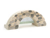 Carved Stone Bridge with Arch Stairway Block Set