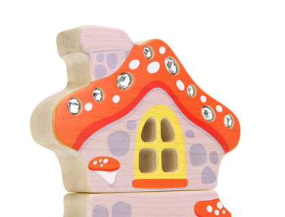 Stone Faerie House Building Block Set