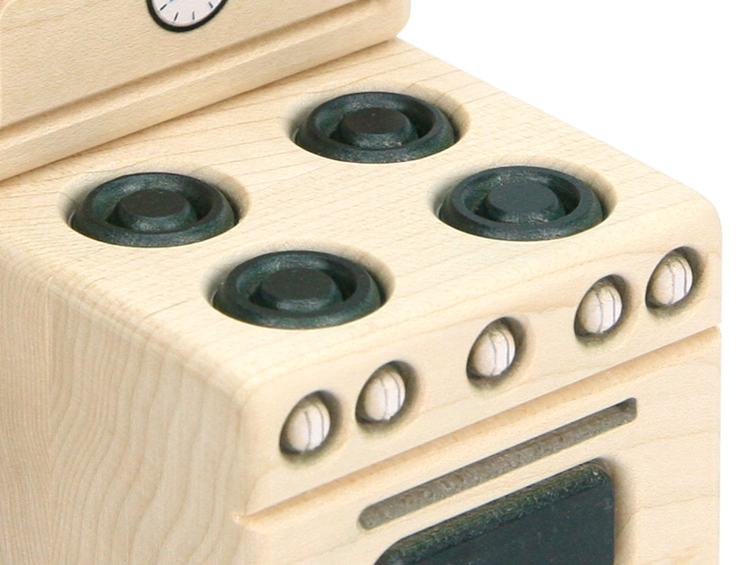 Kitchen Stove - Natural - 1:12 Scale Furniture Solid Maple Blocks