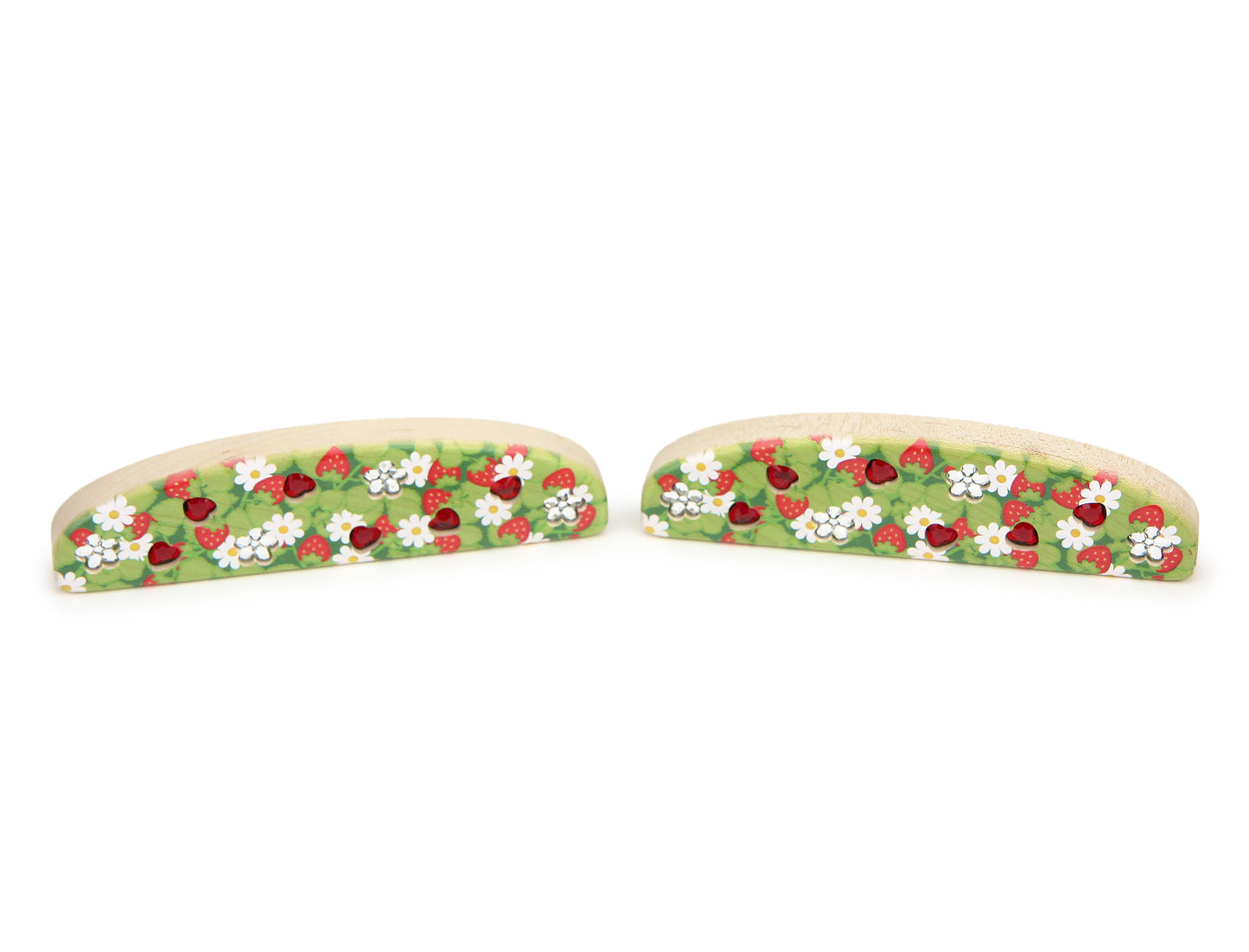 LIMITED! Strawberry Bush 2 pc. Gem Block Set