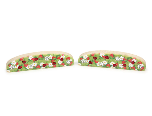 LIMITED! Strawberry Bush 2 pc. Gem Block Set
