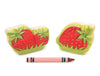 LIMITED! Carved Strawberries 2 pc. Shape Block Set