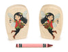 LIMITED! Strawberry Planter Fairy - 3.75" Double-sided 1:24 Scale Maple Figure