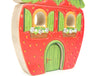 LIMITED! Carved Strawberry Faerie House Building Block Set