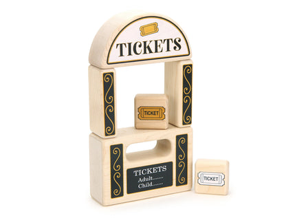 LIMITED! Ticket Stand Building Block set