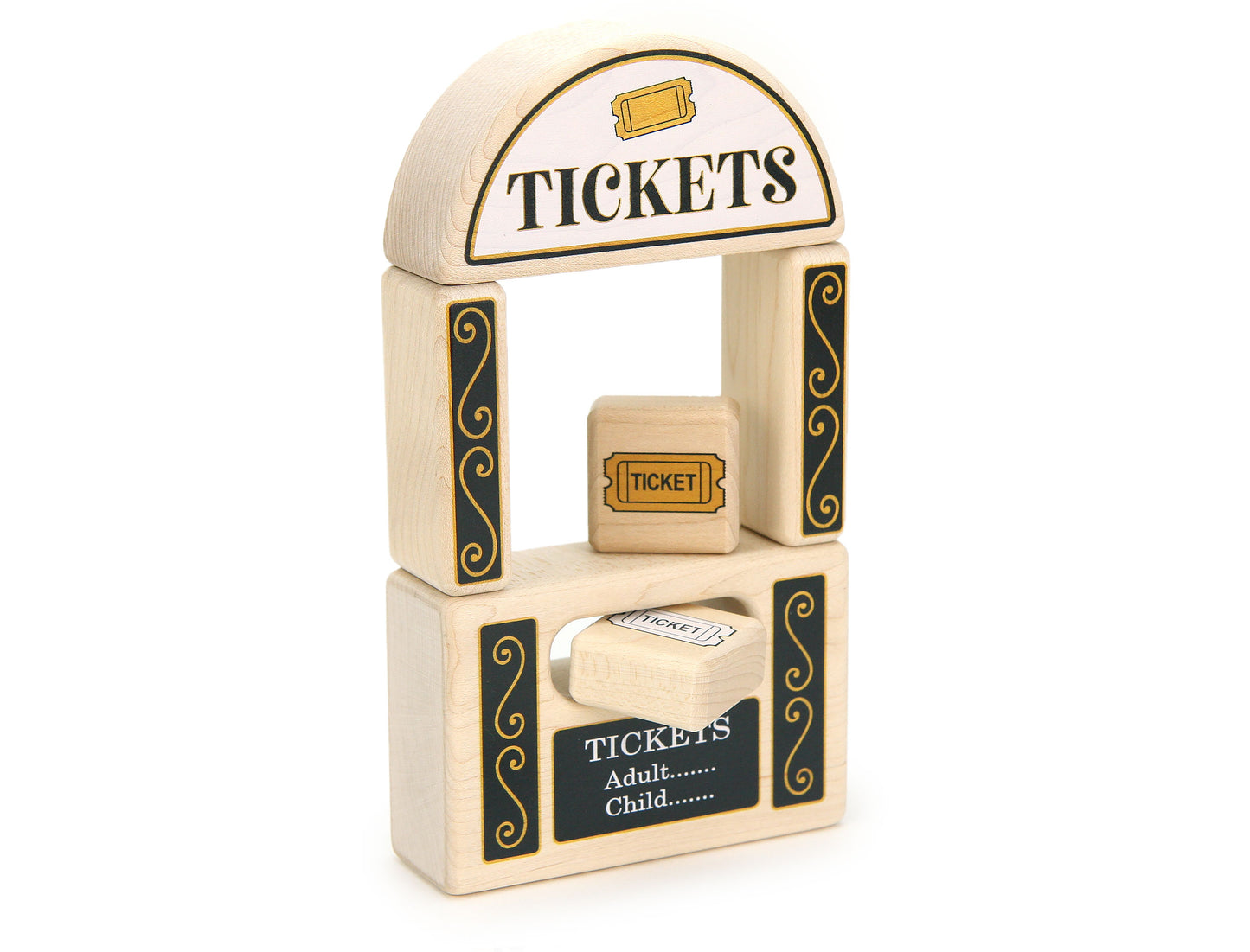 LIMITED! Ticket Stand Building Block set