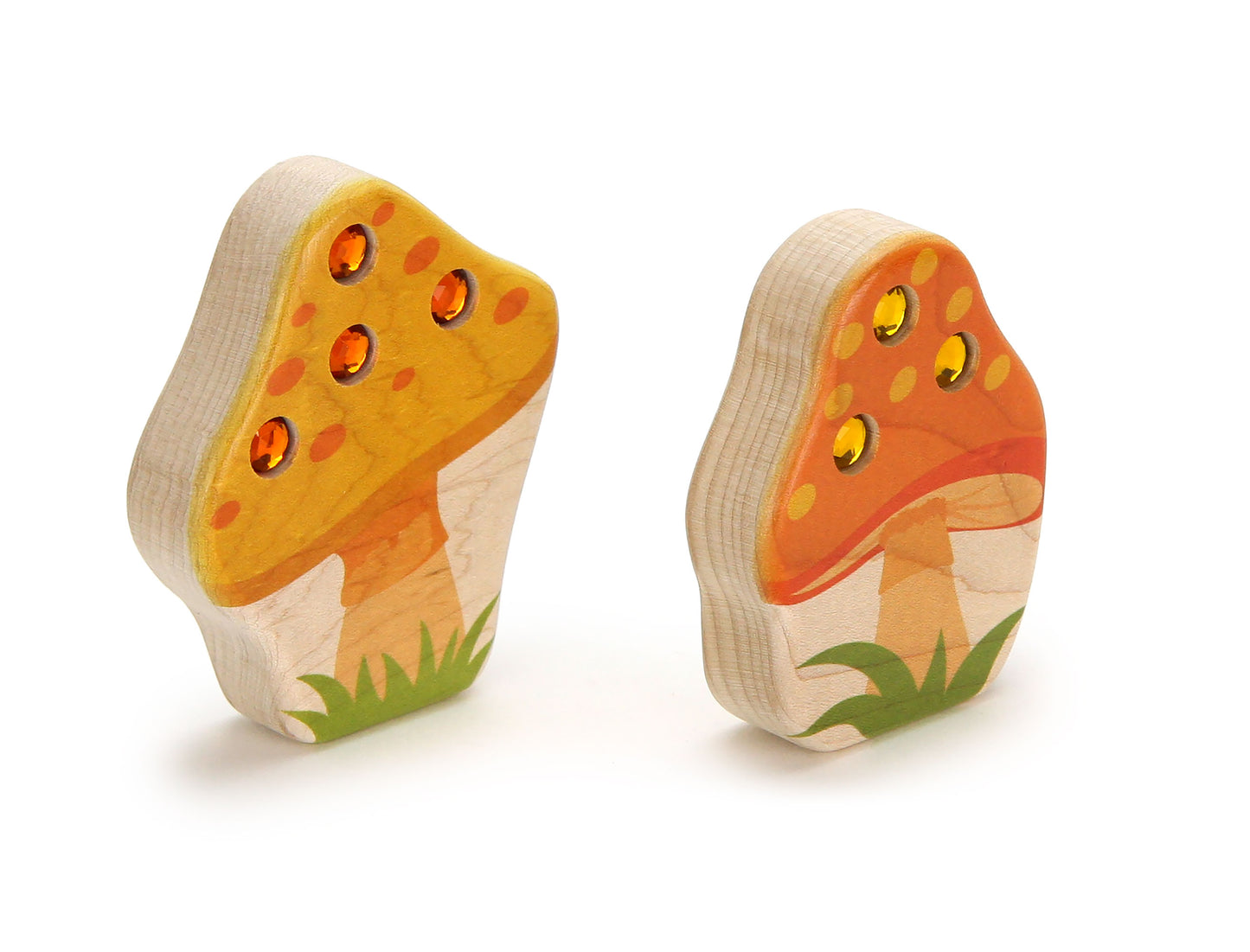 LIMITED! Autumn Toadstools Shaped Gem Blocks