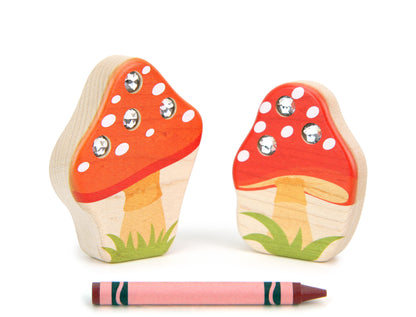 Toadstools Shaped Gem Blocks