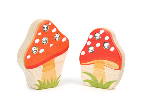Toadstools Shaped Gem Blocks