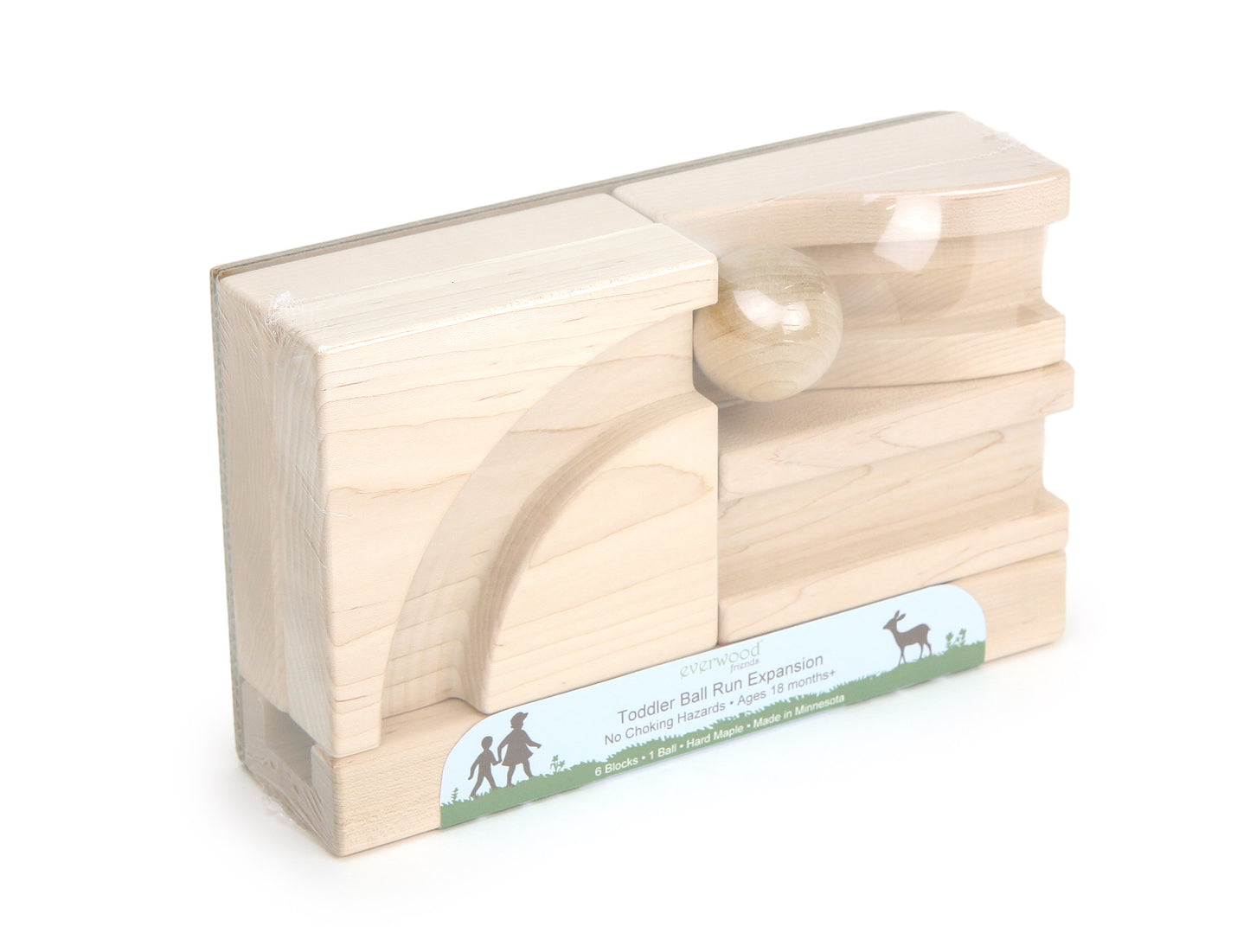 7 pc. Toddler-Safe Ball Run Expansion Set