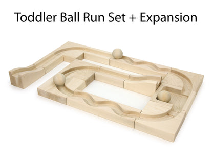 7 pc. Toddler-Safe Ball Run Expansion Set