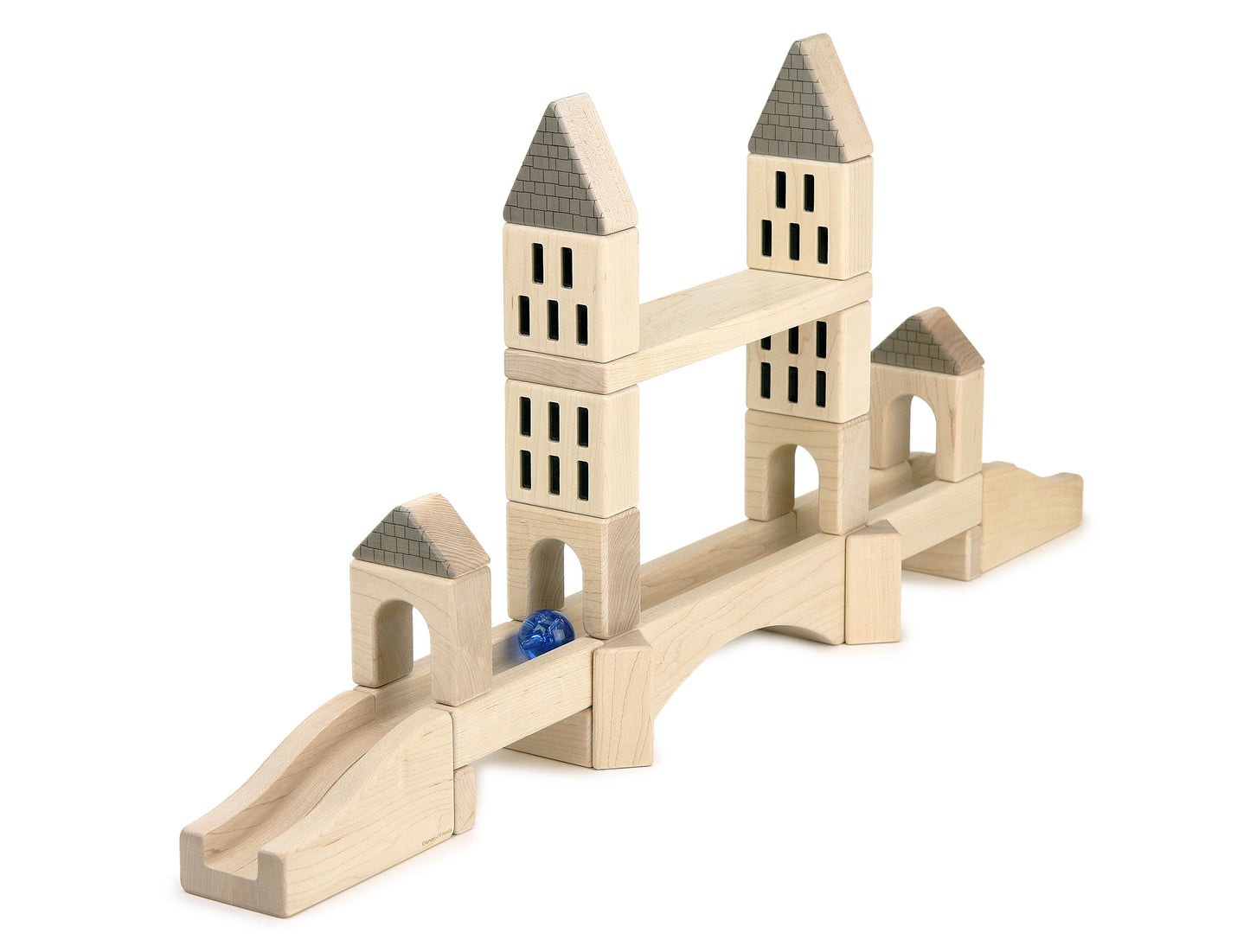 LIMITED! Tower Bridge Building & Ball Run Block Set