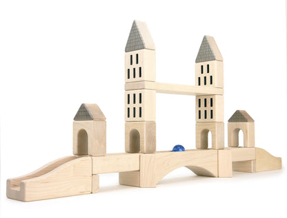 LIMITED! Tower Bridge Building & Ball Run Block Set
