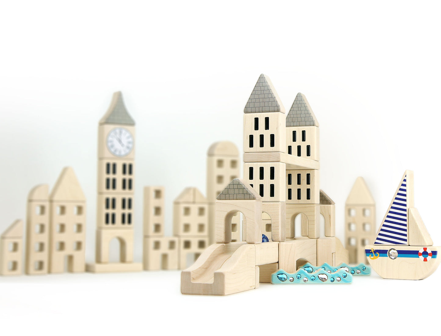 LIMITED! Clock Tower Building Block Set