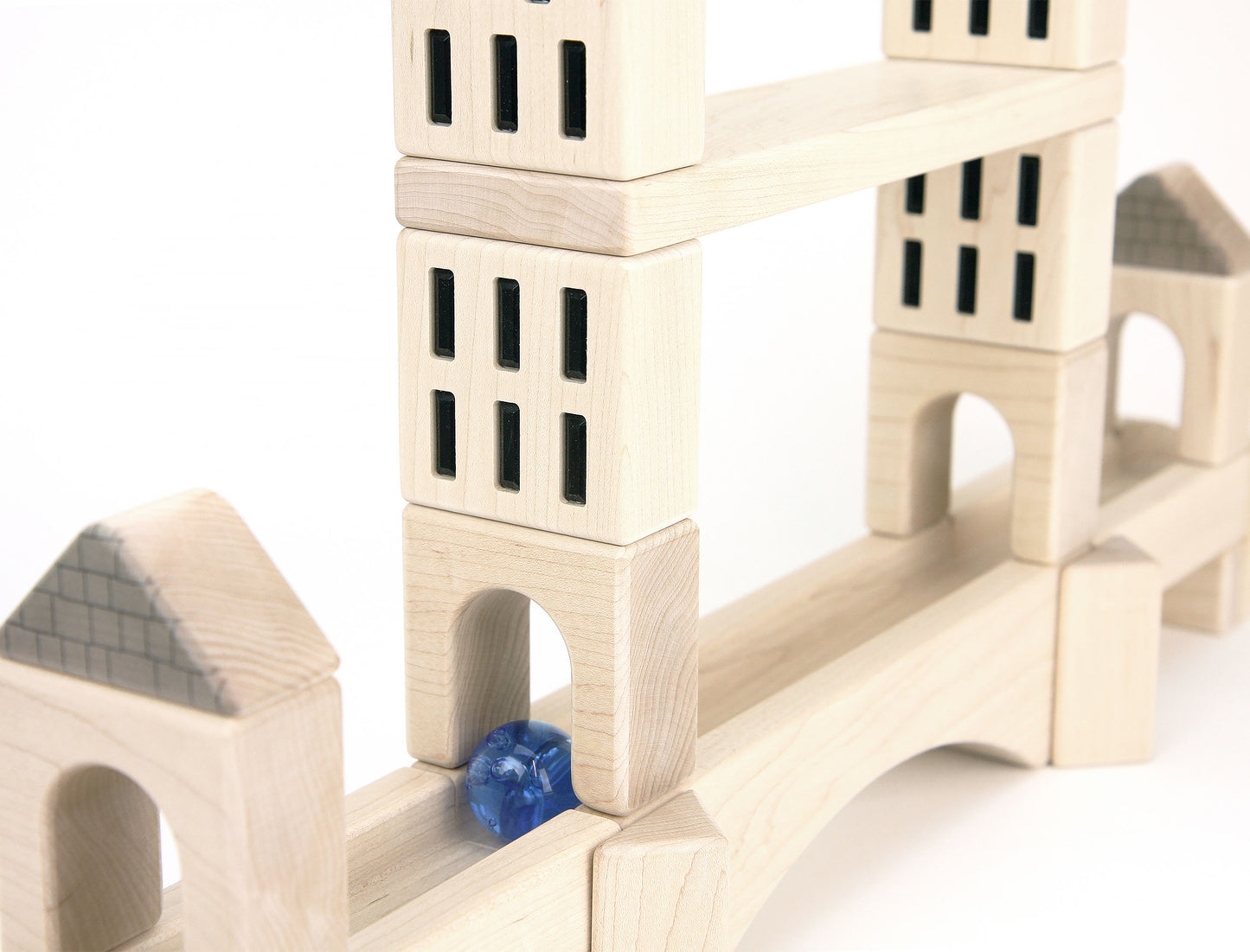 LIMITED! Tower Bridge Building & Ball Run Block Set