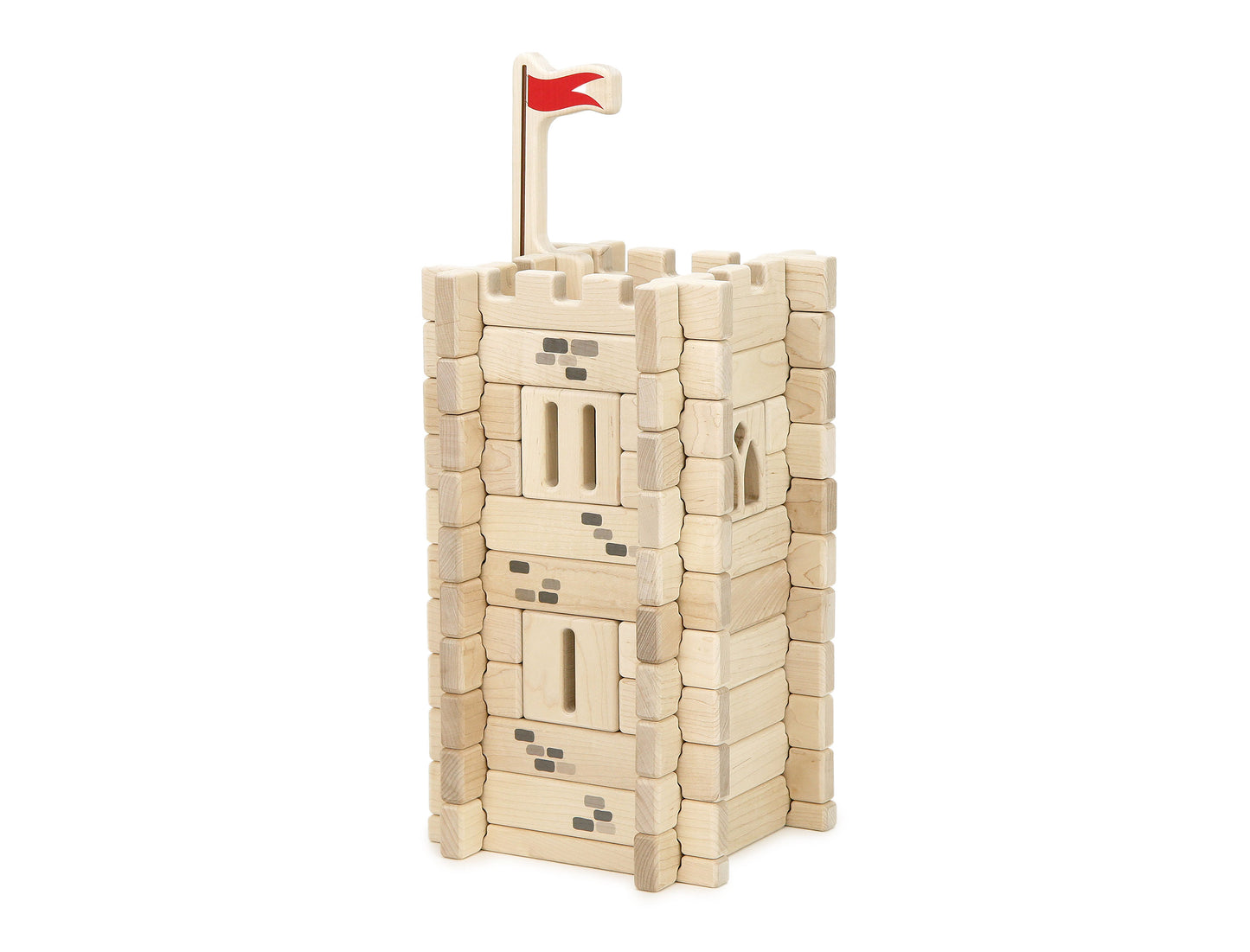 Castle Wall Double-Notch Block