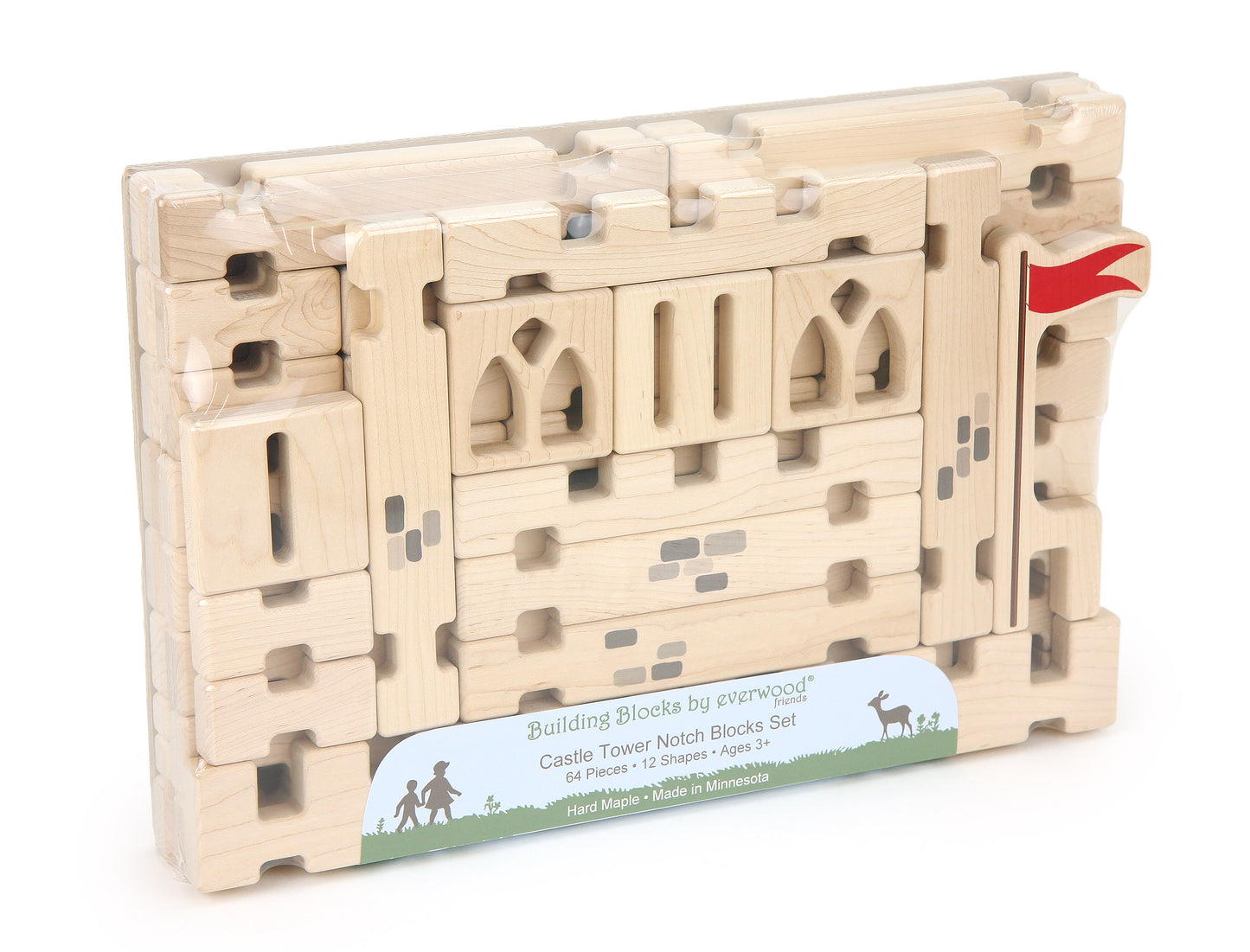 Castle Tower Notch Block Set