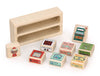 LIMITED! Toy Shop Counter Maple Building Block Set