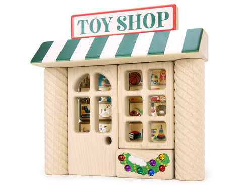 LIMITED! Toy Shop 11 pc. Maple Building Block Set