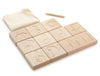10 pc. Music Notes Maple Tracing Tiles