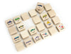 Transportation Wooden Matching Game - 24 pc Set