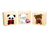 LIMITED! Valentine Bears 3 pc. Gem Block Set