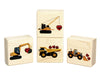 LIMITED! Valentine Construction Machines 4 pc. Gem Block Set