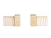 LIMITED! Country Picket Fence Maple Building Block Set