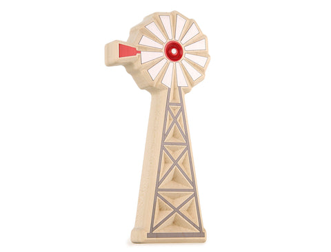 LIMITED! Windmill Carved Maple Building Block