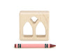 2x2 Cathedral Window Building Block
