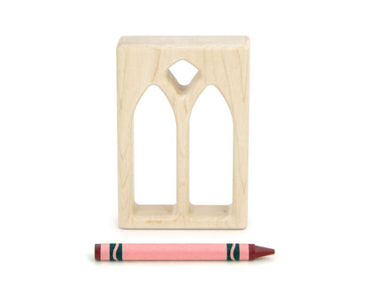 3x2 Cathedral Window Building Block