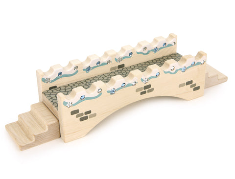 LIMITED! Winter Palace Bridge Maple Building Block Set