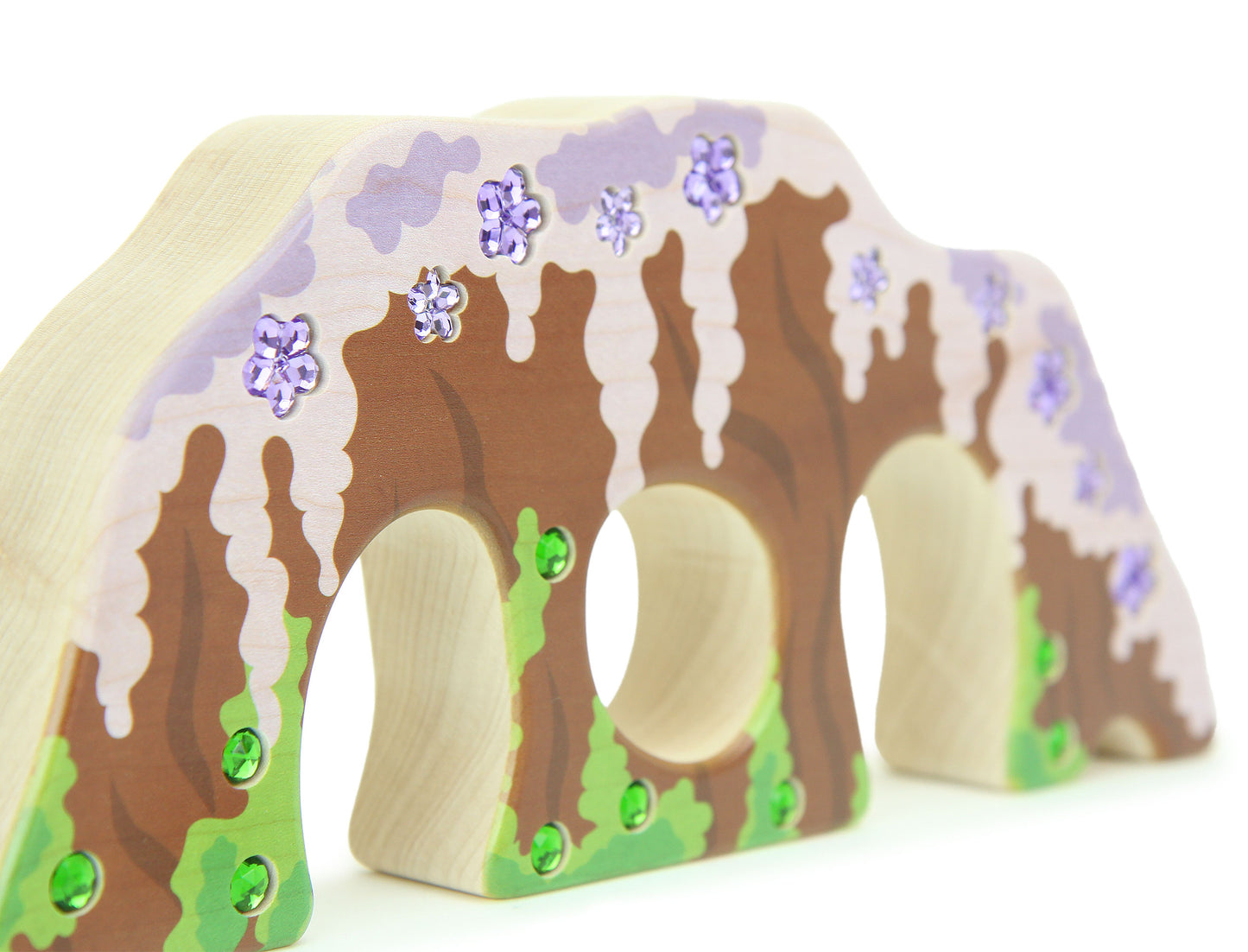 Wisteria Bridge Maple Building Block