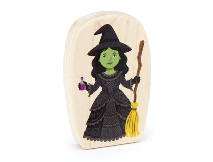 Witch - 3.75" Double-sided 1:24 Scale Maple Figure