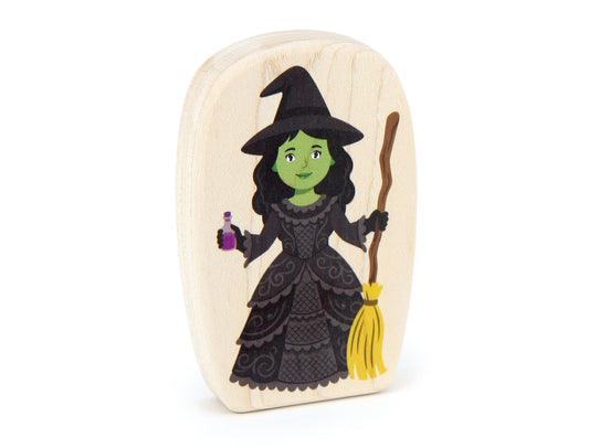Witch - 3.75" Double-sided 1:24 Scale Maple Figure