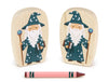Wizard - 3.75" Double-sided 1:24 Scale Maple Figure