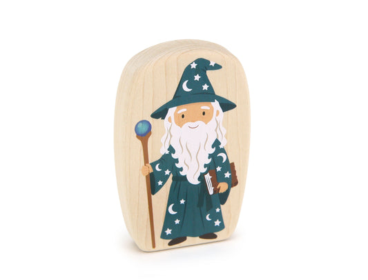 Wizard - 3.75" Double-sided 1:24 Scale Maple Figure