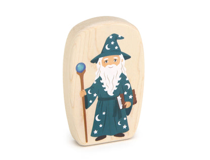 Wizard - 3.75" Double-sided 1:24 Scale Maple Figure
