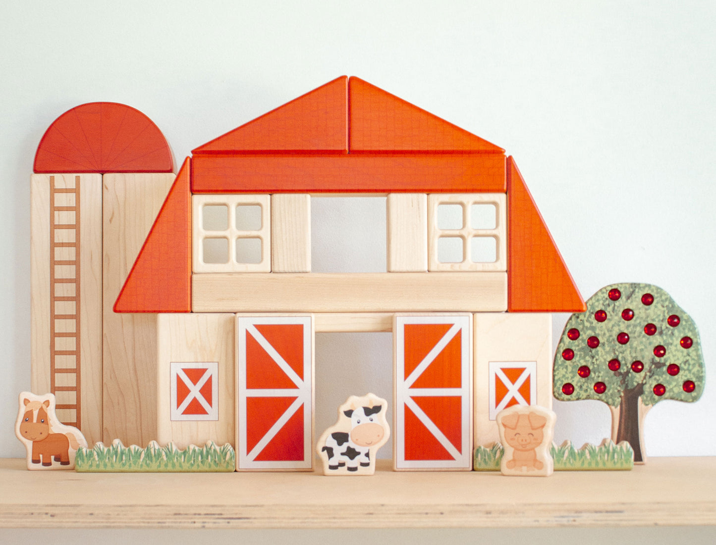 LIMITED! Autumn Apple Tree Maple Building Block