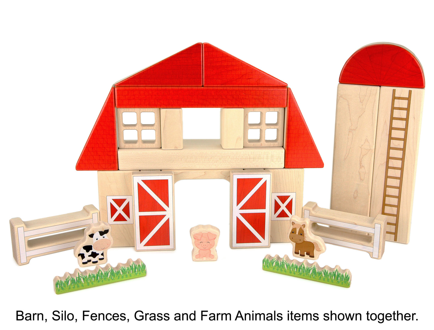 LIMITED! Silo Maple Building Block Set