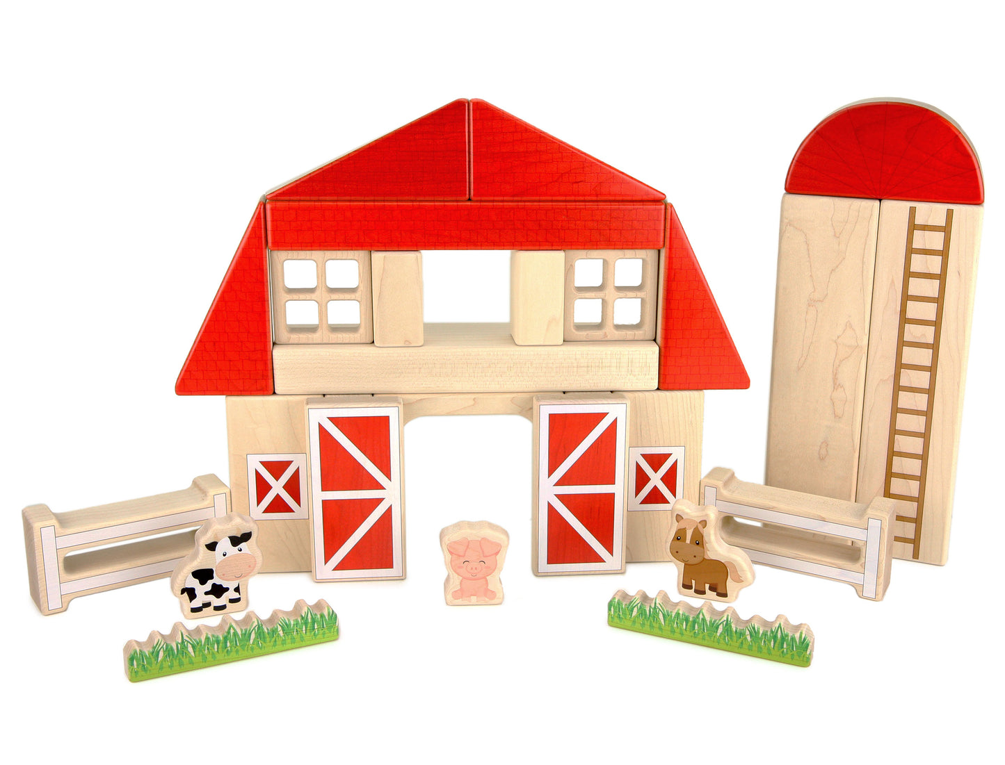 LIMITED! Grass 2 pc. Shape Block Set
